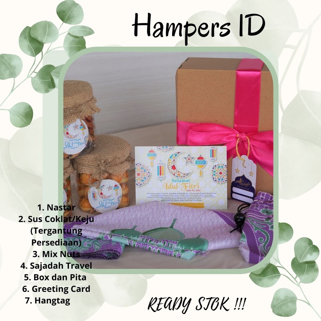 

READY HAMPERS LEBARAN IDUL FITRI PAKET 1D