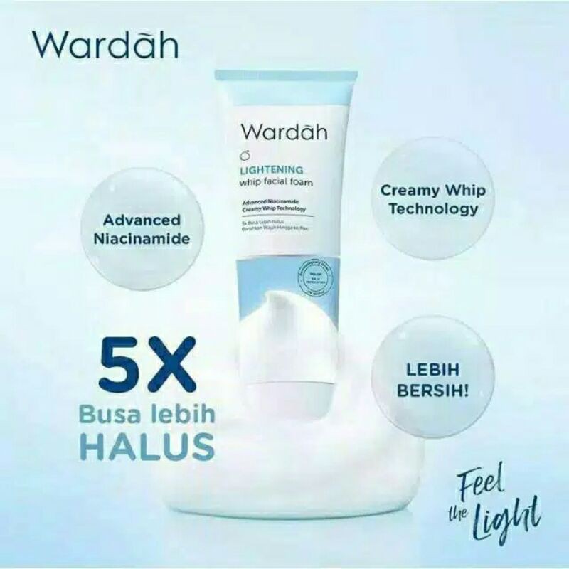 WARDAH Lightening Whip Facial Foam