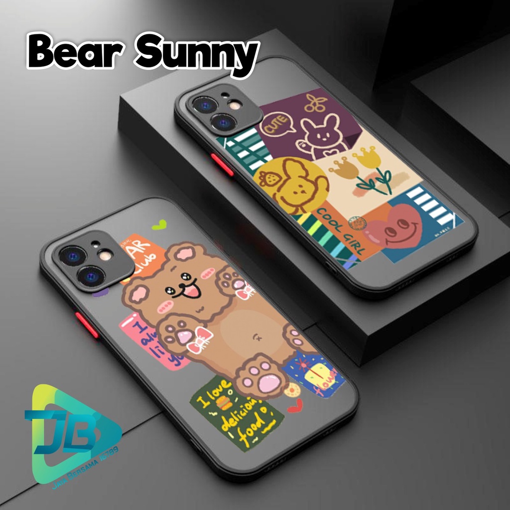 SOFTCASE DOVE BEAR SUNNY OPPO VIVO SAMSUNG XIAOMI REALME IPHONE ALL TYPE JB4914
