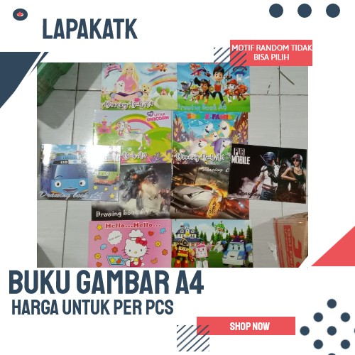 

BUKU GAMBAR ANAK A4 Murah (1PCS) +LT2