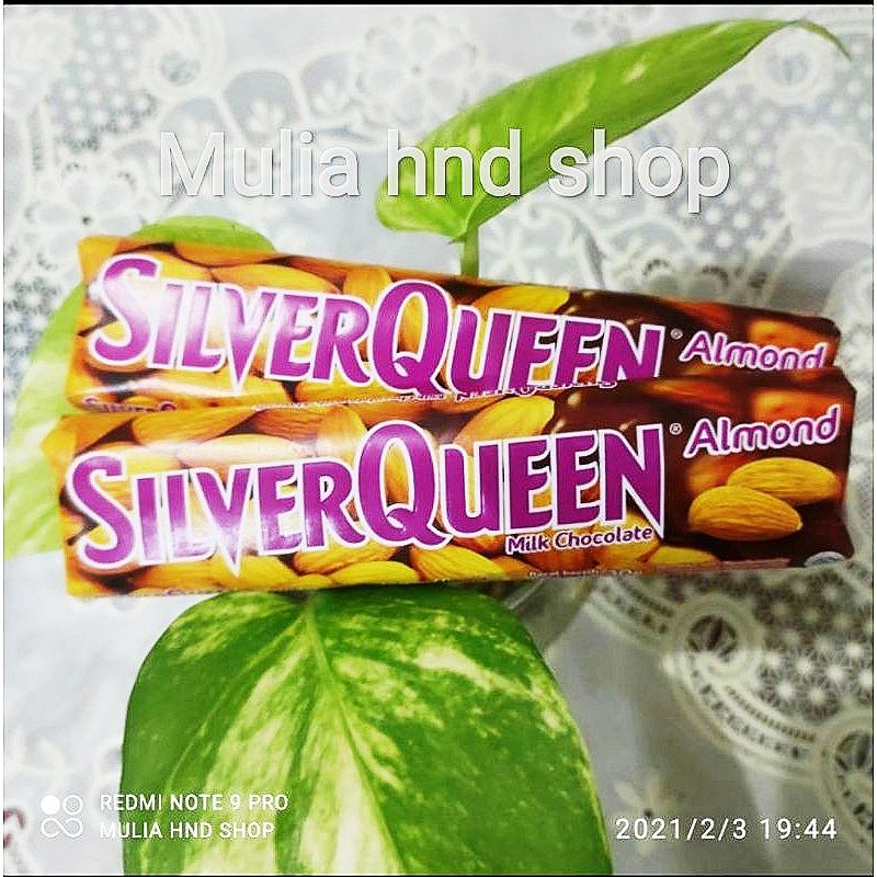 

Silverqueen Almond Milk Chocolate 25 dan 58 gr