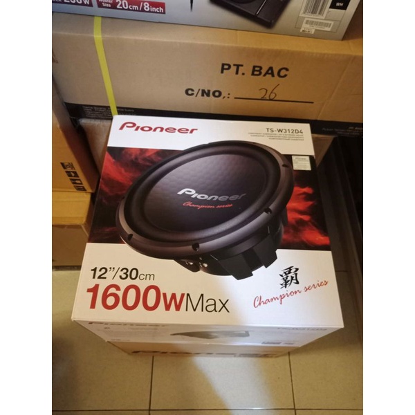 Subwoofer pioneer tsw312d4 - subwoofer pioneer ts w312d4 - subwoofer pioneer 12 inch tsw312