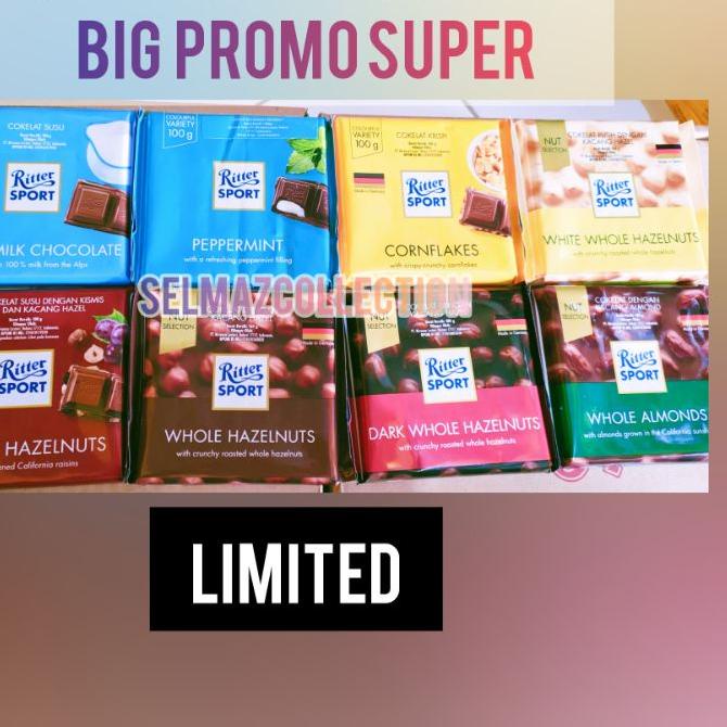 

Terlaris!! Ritter Sport 100gr Limited 2023 SF5++