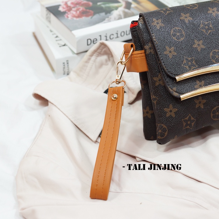 TUAH SLIMBAGS ( HARGA  GROSIR ) SL Clutch VL Plat BeheL Lengkung Susun Gold NekeL Premium Series High quality MX 30-25/ Handbag Wanita / Dompet HP Dan Uang Wanita Terbaru Kekinian &amp; Terlaris / Tas Selempang Wanita