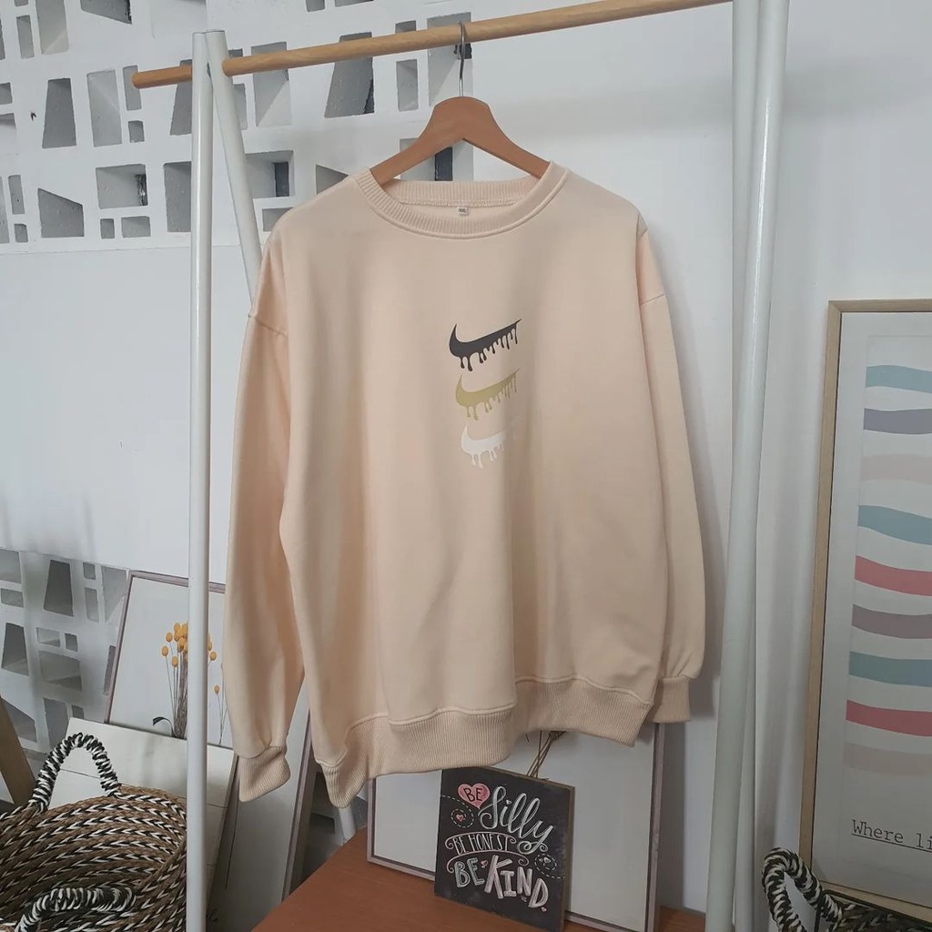 Sweater Crewneck OVER SIZE XXL JUMBO