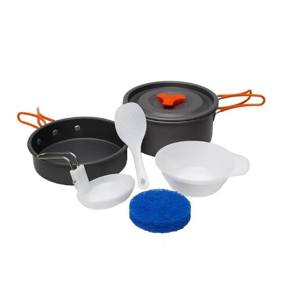 PAKET ALAT MASAK CAMPING KOMPOR MAWAR WINDFROOF K 203 COOKING SET COOKING SET SY 200 ALAT MASAK CAMPING