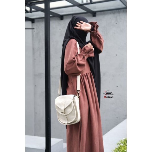GEMMA ABAYA MALIKAH OUTER ABAYA JUMBO SYARI
