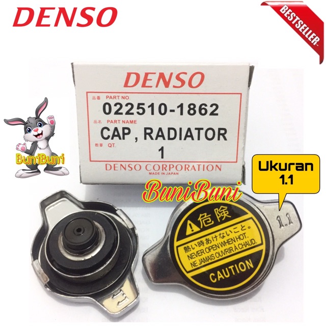 Tutup Radiator Cap 1.1 Untuk Mobil Toyota Avanza Fortuner Rush Innova Yaris Altis Camry Vios DENSO