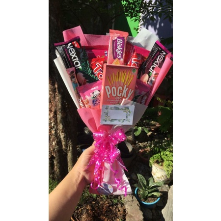 

Bouquet snack/buket snack/bucket snack [INCLUDE: Greeting card+packing]