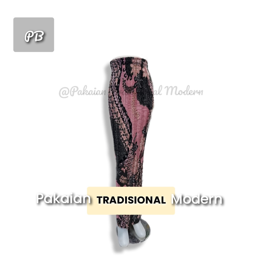 Rok Plisket Sutra All Size Batik Modern PAKAIAN TRADISIONAL MODERN Model Terbaru / Bawahan Kebaya Wanita Modern / Rok Kebaya Tradisional
