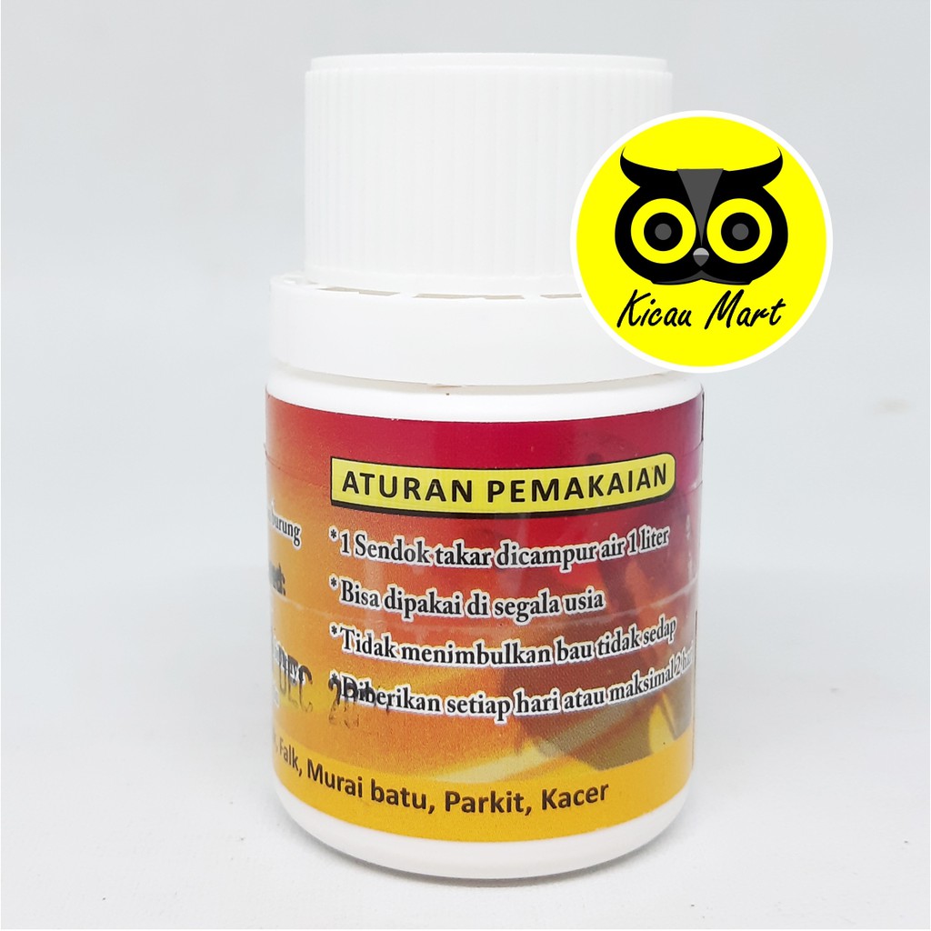 VITAMIN OBAT TERNAK BREEDING BURUNG WP VIT PENAMBAH BIRAHI LOVEBIRD KENARI MURAI PARKIT KACER VITWPM