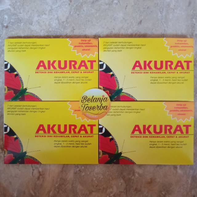 Testpack Akurat Kehamilan Strip / Test Pregnancy Tepat / Tes Uji Hamil Cepat Strip