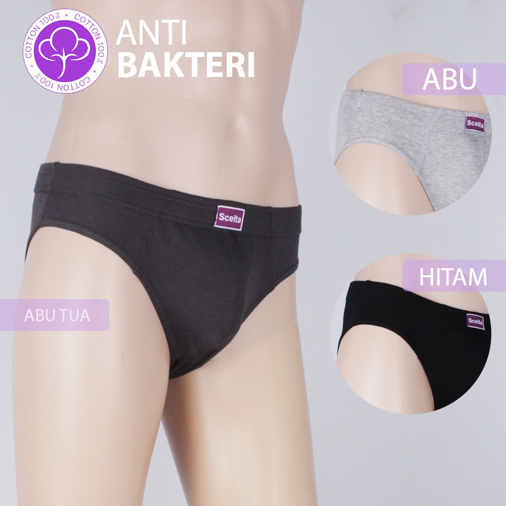 CD CELANA DALAM PRIA 2 PCS MIDI KATUN 100 ANTI BAKTERI CD CELANA DALAM PRIA 2 PCS MIDI KATUN 100 ANTI BAKTERI