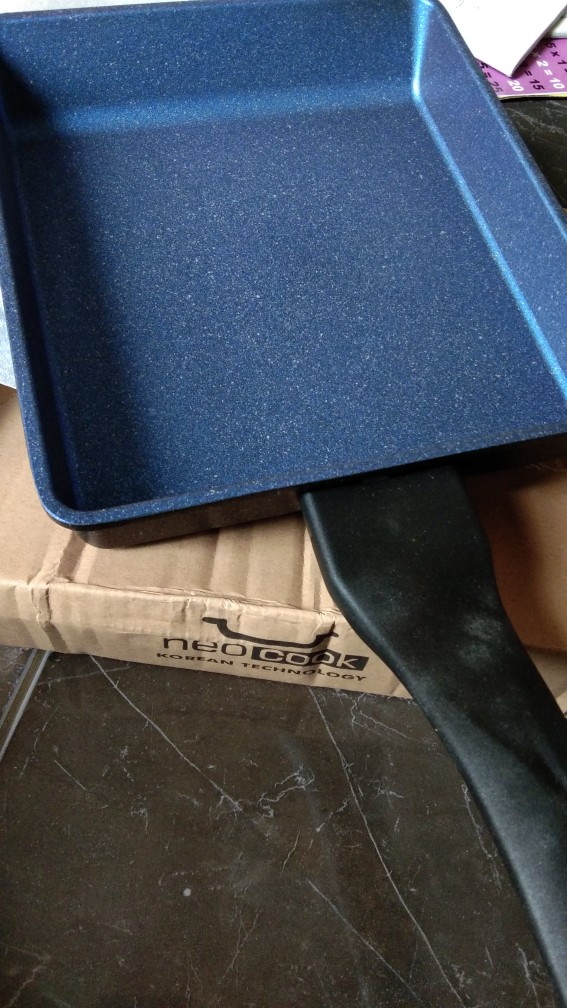 Square Pan 23cm Neocook Mega Stone /panci Multifungsi-by Neohaus (original)