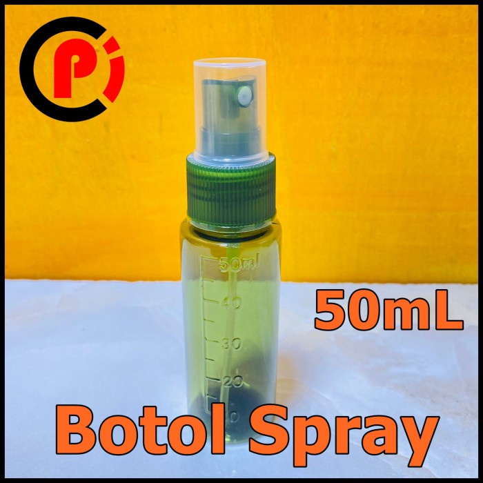 Botol Kosong Model Spray Semprot Bahan Tebal Kapasitas 50mL