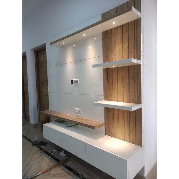 Backdrop TV murah/Backdrop/meja tv/rak gantung/panel tv #backdroptvcustom #backdroptv