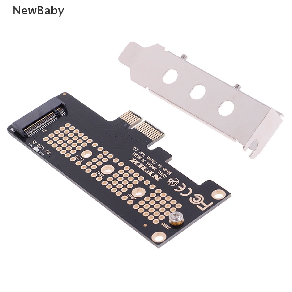 Kartu adapter NVMe PCIe M.2 NGFF SSD Ke PCIe x1 Ke M.2 Dengan bracket