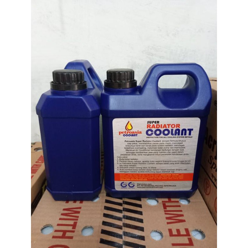 Air Radiator Super Petroasia 1liter.Air Coolant Super Petroasia(hijau)