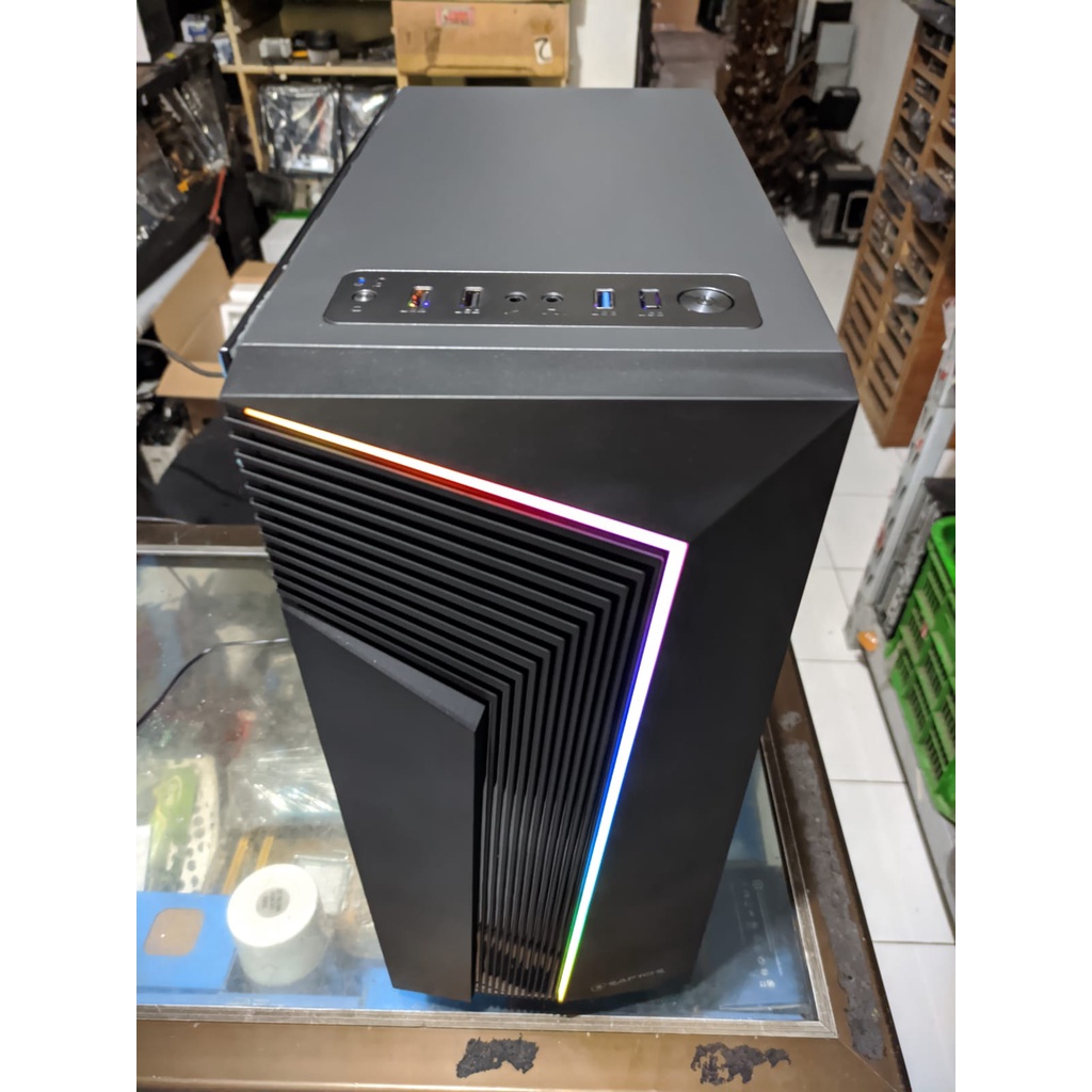 PC GAMING/DESAIN INTEL CORE I5 RAM 8GB HDD 500GB VGA 2GB CASE HITAM