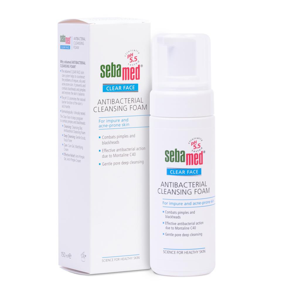 Sebamed CLEAR FACE Antibacterial Cleansing Foam 150ml