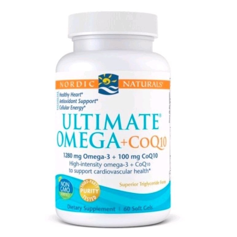 Jual Nordic Natural's Ultimate Omega + CoQ10 1280Mg Omega 3 1000mg
