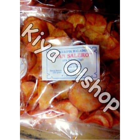 

Kripik Balado Bulat Nan Salero/Sanjai Balado/Oleh2 Padang 250g