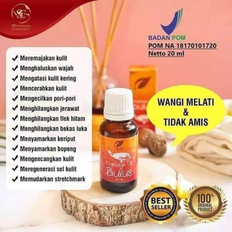 MINYAK BULUS / PEMBESAR PD & MR.P / MENGHILANGKAN PANU / GATAL-GATAL