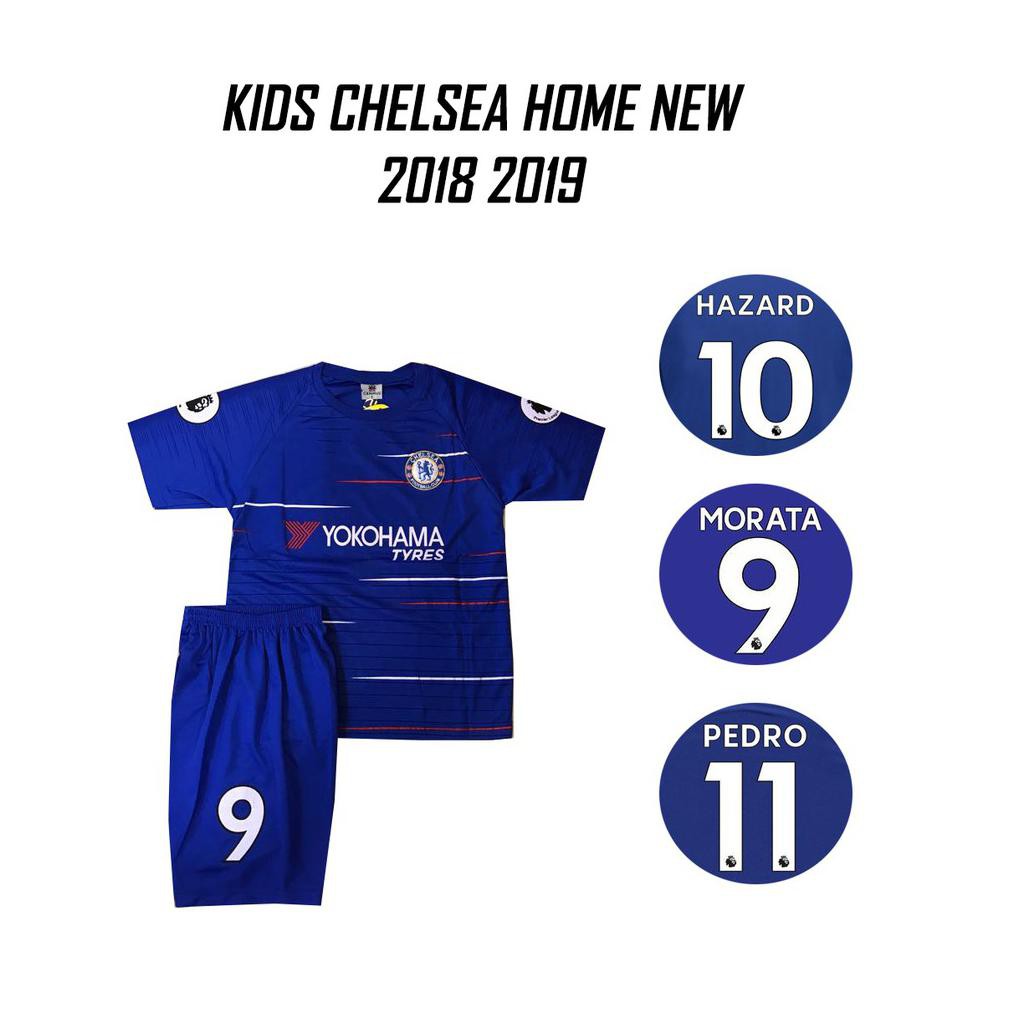KIDS LOKAL CHELSEA HOME 18 19 setelan jersey bola anak - seymu