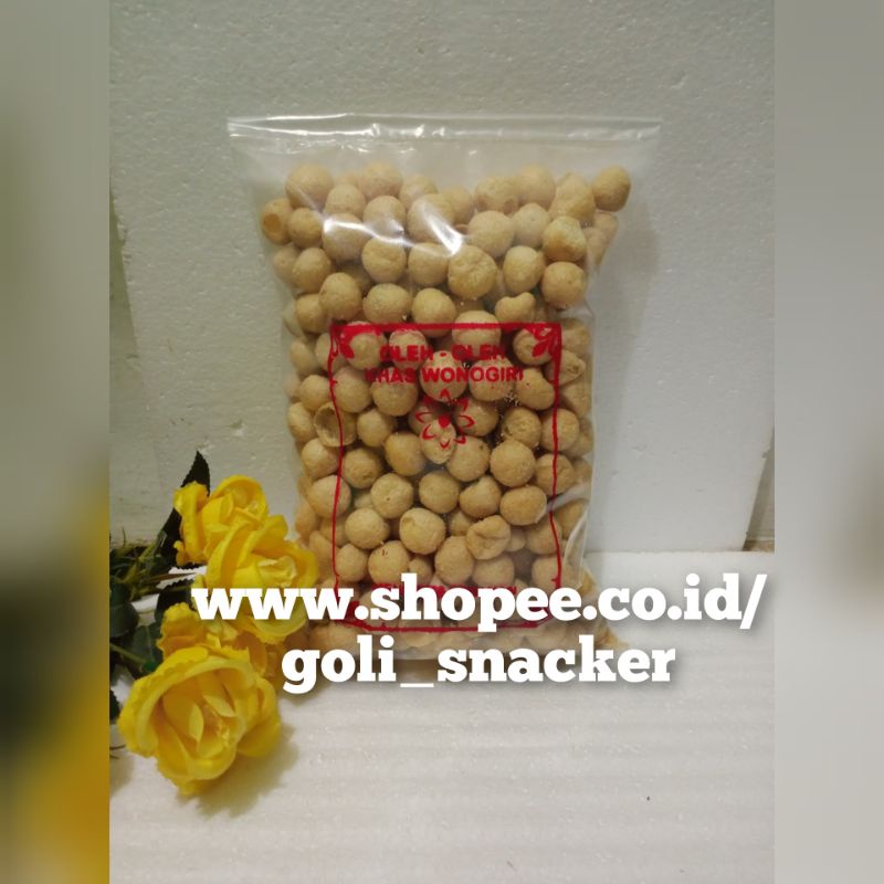 

Keripik Tahu Bulat Krispi 250 Gram