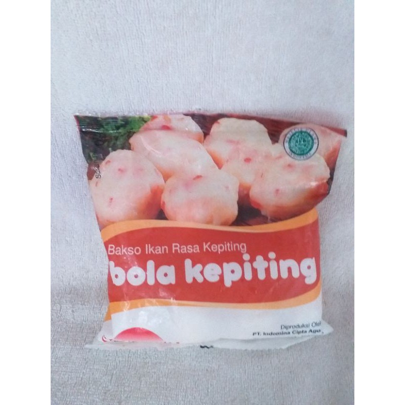 

MINAKU BAKSO IKAN RASA KEPITING (BOLA KEPITING) 200GR