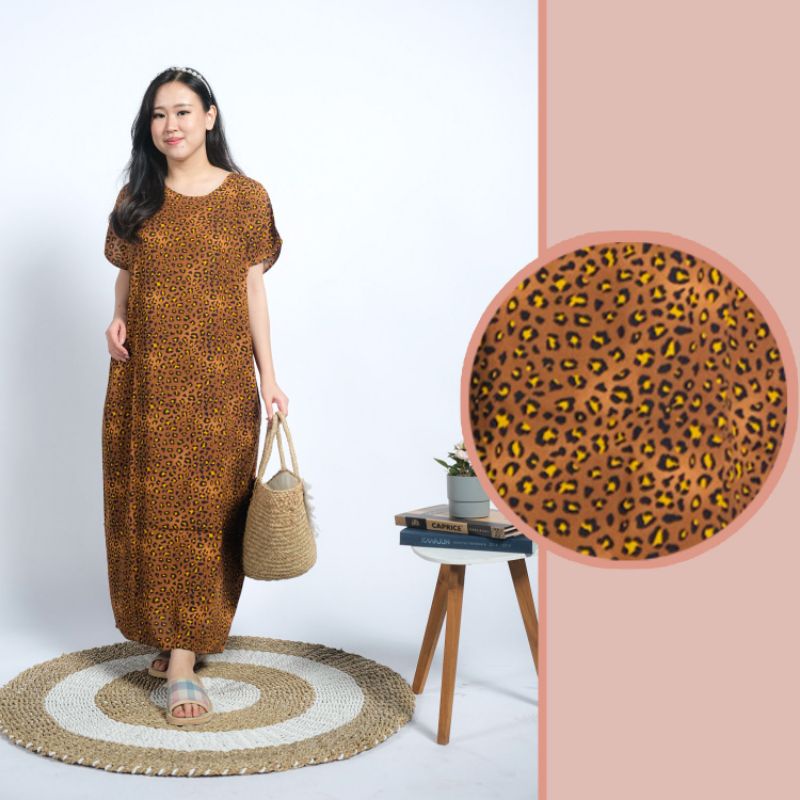 daster bali habel verell panjang semata kaki rayon premium baju tidur murah-K40