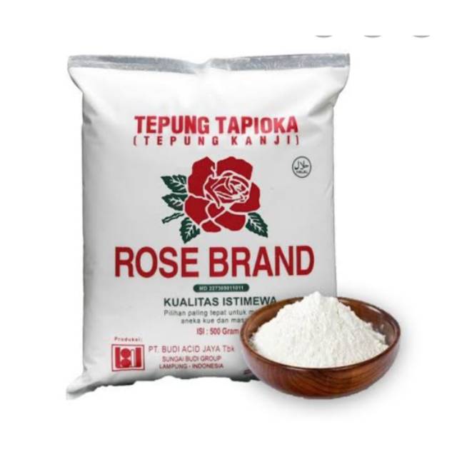 

Rose Brand Tepung Tapioka / Tepung Kanji 500gr