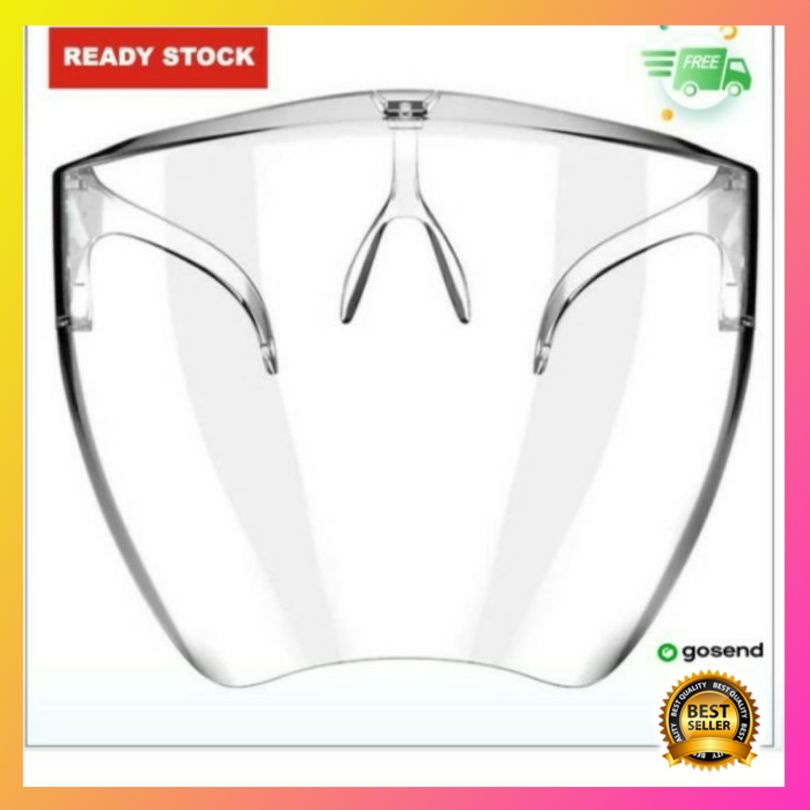 FACE SHIELD ACRYLIC full face warna