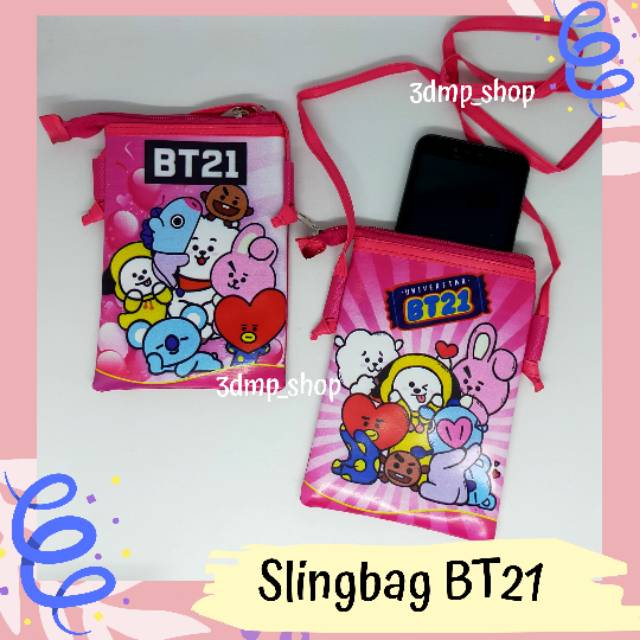 Slingbag Tas Selempang BT21 Kpop ver.2