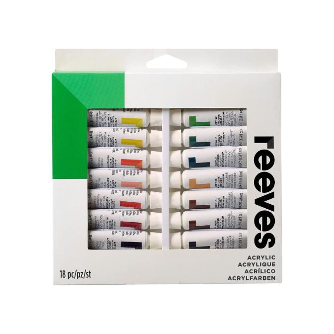 

REEVES Acrylic Paint Set 18 pcs