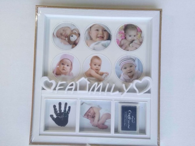 PHOTO FRAME / BINGKAI FOTO sidik jari tapak kaki bayi / footprint handprint