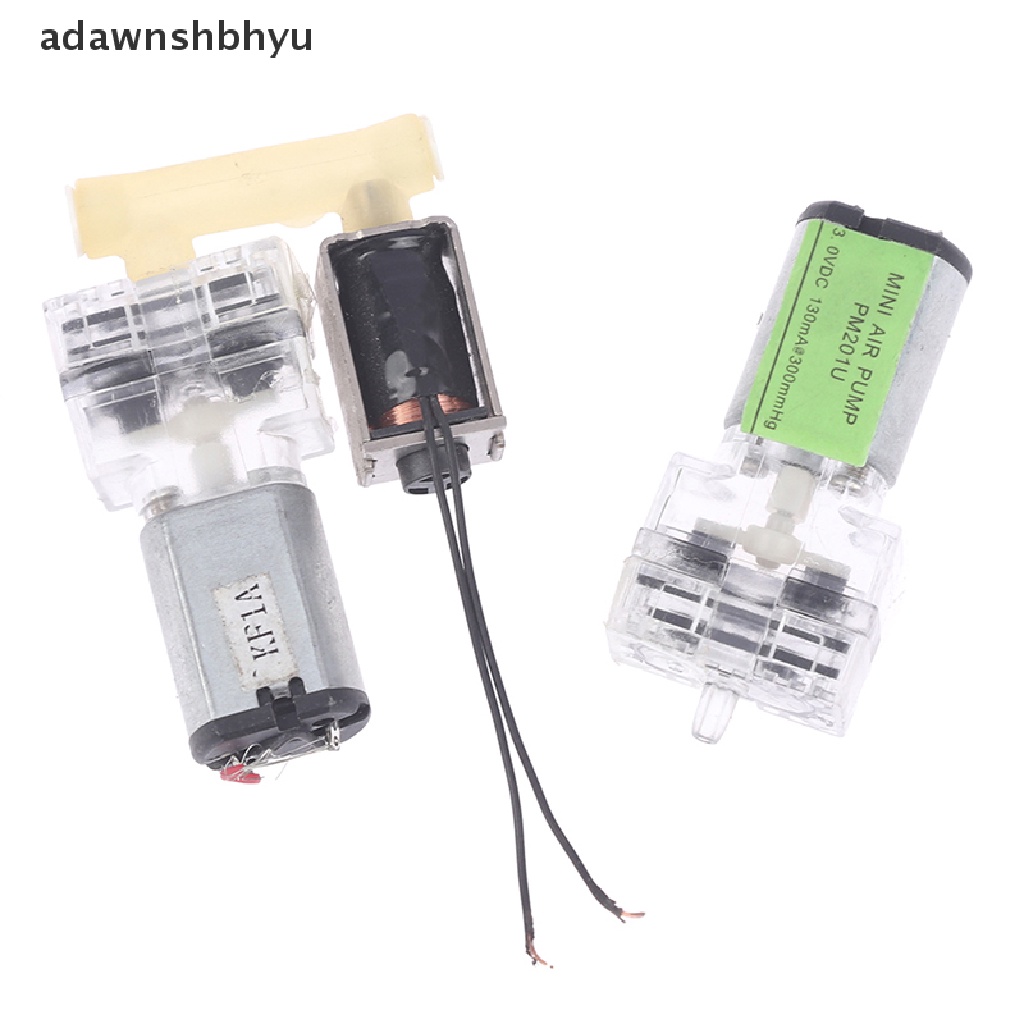 Adawnshbhyu Pompa Angin Mini Pompa Oksigen Elektrik DC 3V Kecil030Motor Air Fish Tank Pump