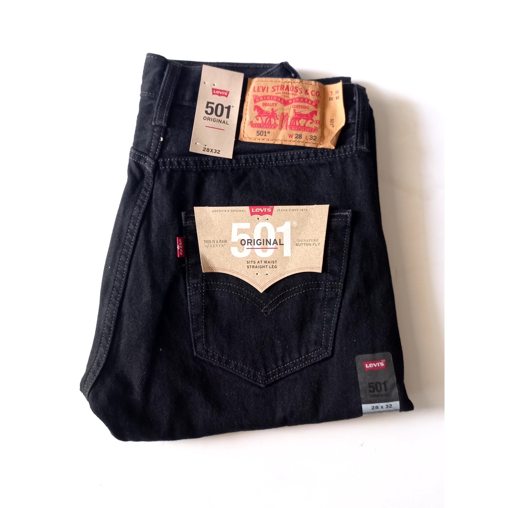 levis 501 black jeans