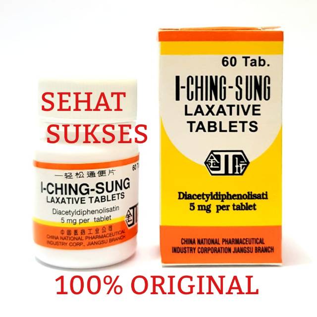 I ching Sung Laxative Tablet (Obat Pelancar BAB)