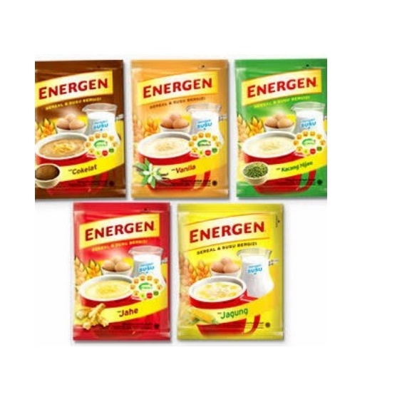 

Energen sereal susu 1 Renceng ( 10 Sachet)