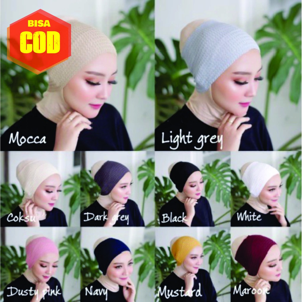 COD- Ciput Rajut bandana Daleman kerudung Premium