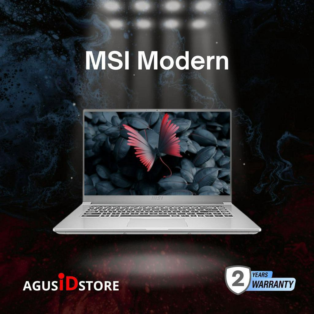 MSI MODERN 14 C11M Core i3 1115G4 RAM 8GB 256GB SSD 14 INCH IPS sRGB WINDOWS 11 OHS