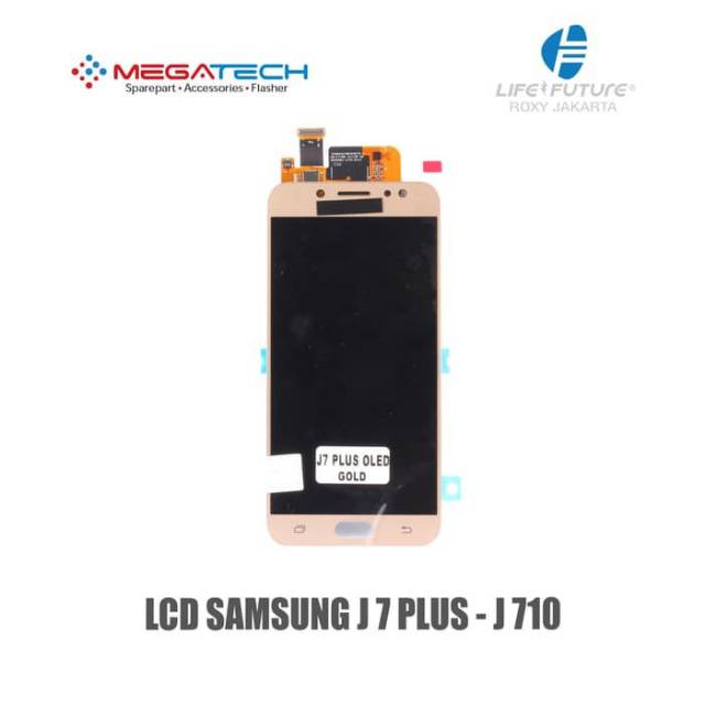 LCD TOUCHSCREEN SAMSUNG J701 GALAXY J7 PLUS FULLSET ORIGINAL OLED