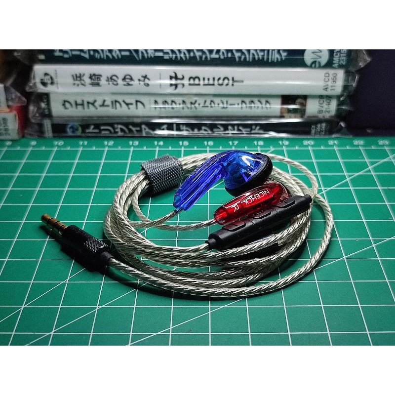 Promo Earbud Nicehck Recable With Mic + Volume Control