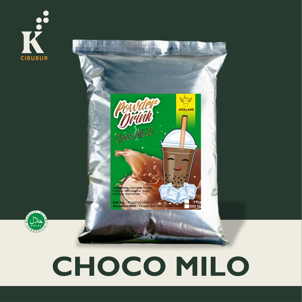 (COD) Choco Milo / Choco Sport Bubuk Minuman kiloan Bubble Powder coklat Javaland