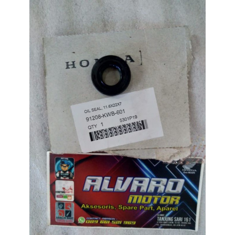 

Oil Seal 11.6 X 22 X 7 – Blade Karbu