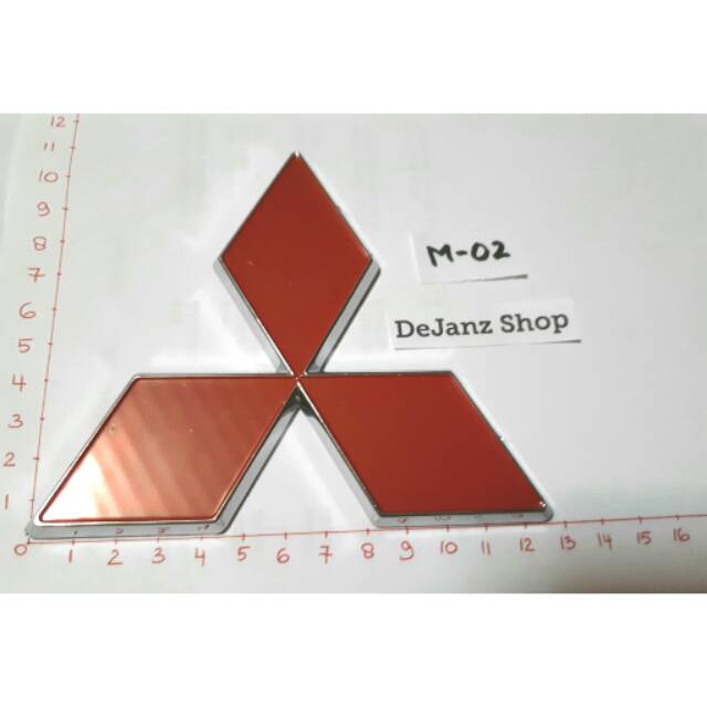 Emblem / Tulisan / Sticker / Tempelan / Logo TIGA BERLIAN List Chrome