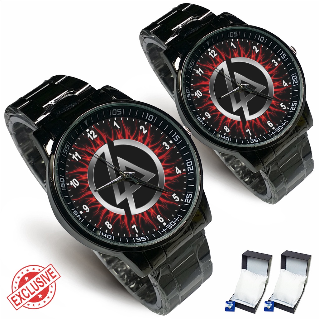 Jam Tangan Rantai Couple L.P LINKIN PARK (Awesome)