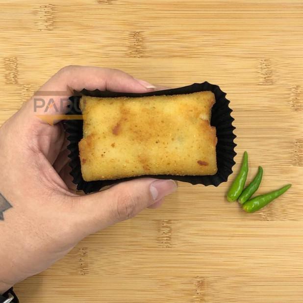 

✼ Oval Cupcake Glassine (Black) 129x81 mm - 1000pcs / Kertas Risoles ♦