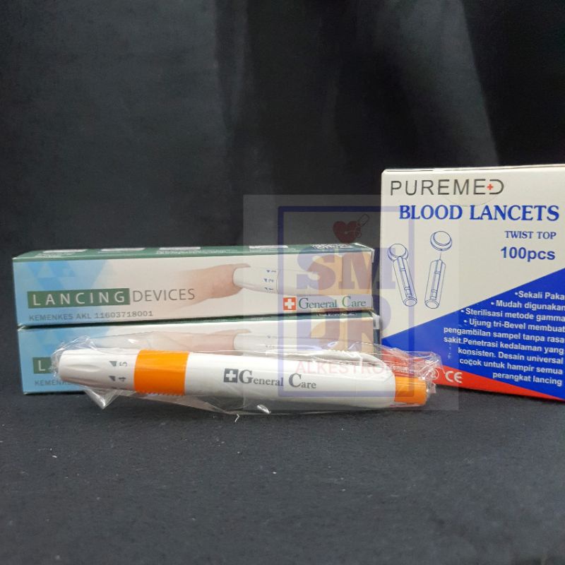 lancet jarum gula darah puremed